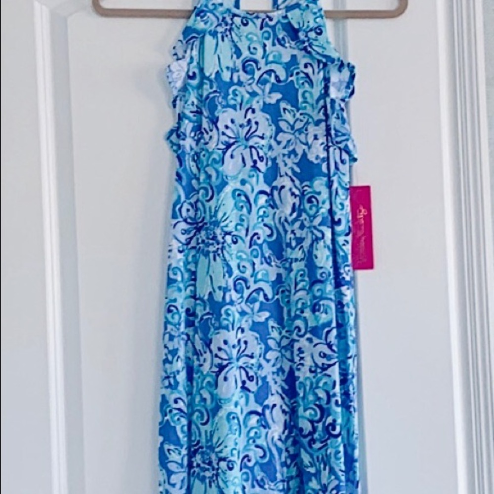 Lilly Pulitzer halter dress L NWT
